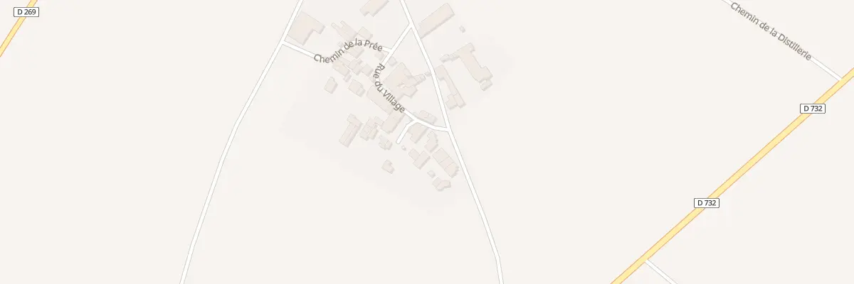 Plan du 1 Rue du Village à Pérignac