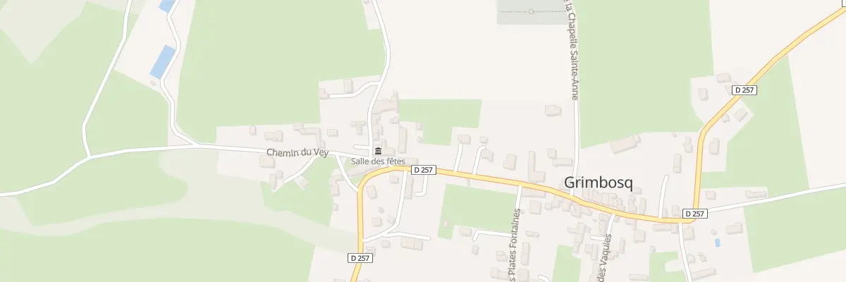Plan du 1 Rue du Bois de Grim à Grimbosq