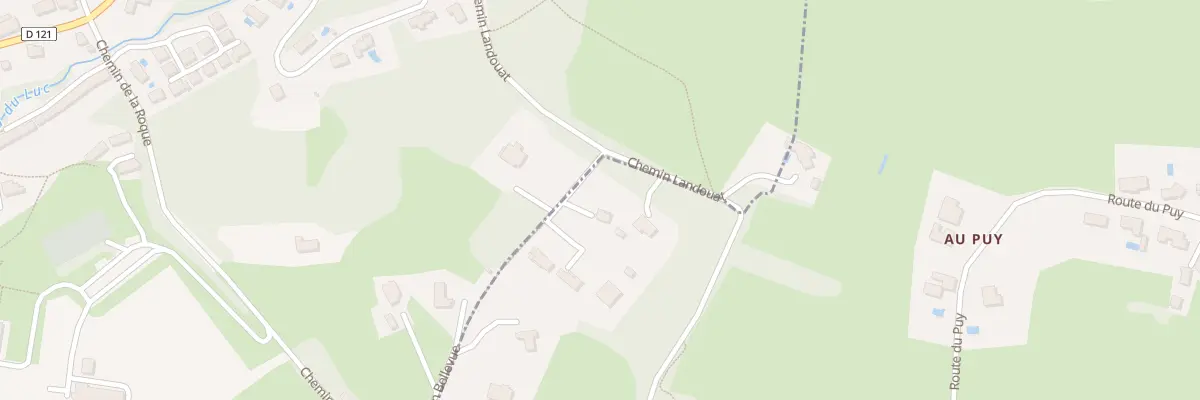 Plan du 243 Rembeau à Baurech