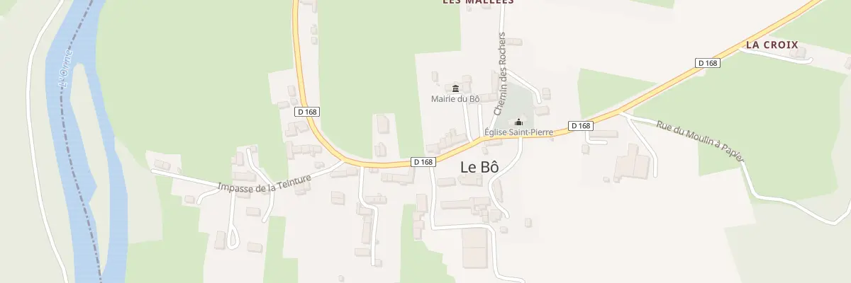 Plan du 75 Rue Louis Calbry au Bô
