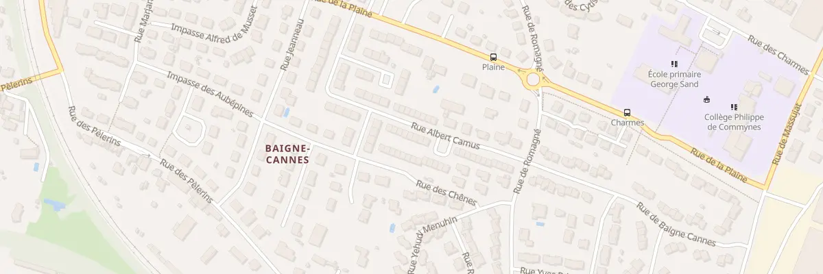Plan du 38 Rue Albert Camus à Niort