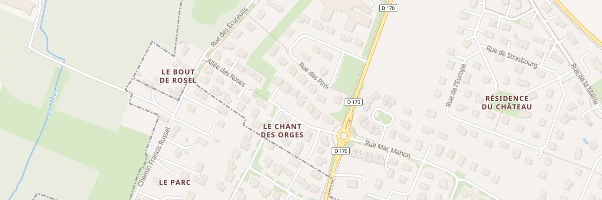 Plan du 7 Rue du Chant des Orges à Cairon