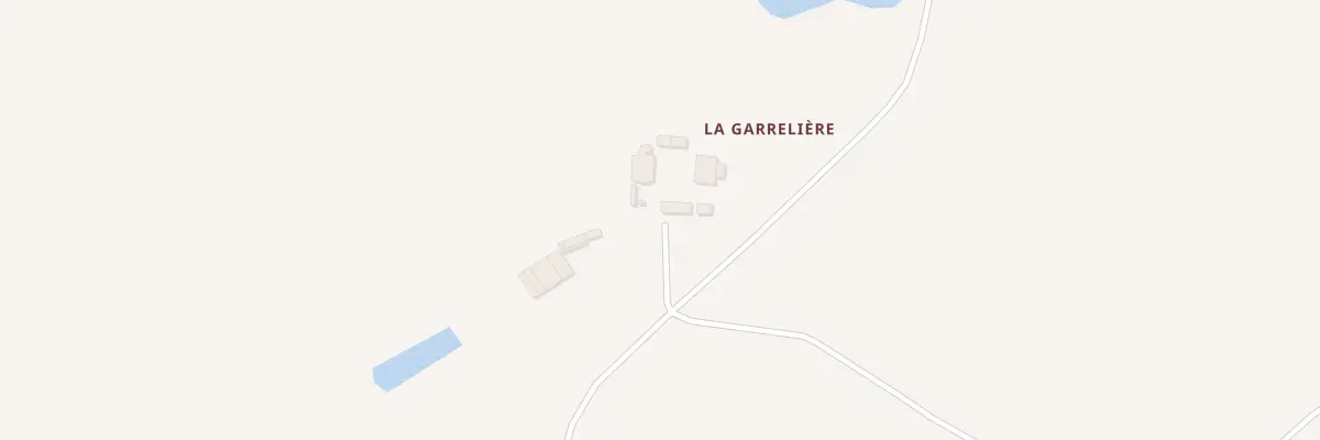 Plan du 1 La Garrelière à Neuvy-Bouin