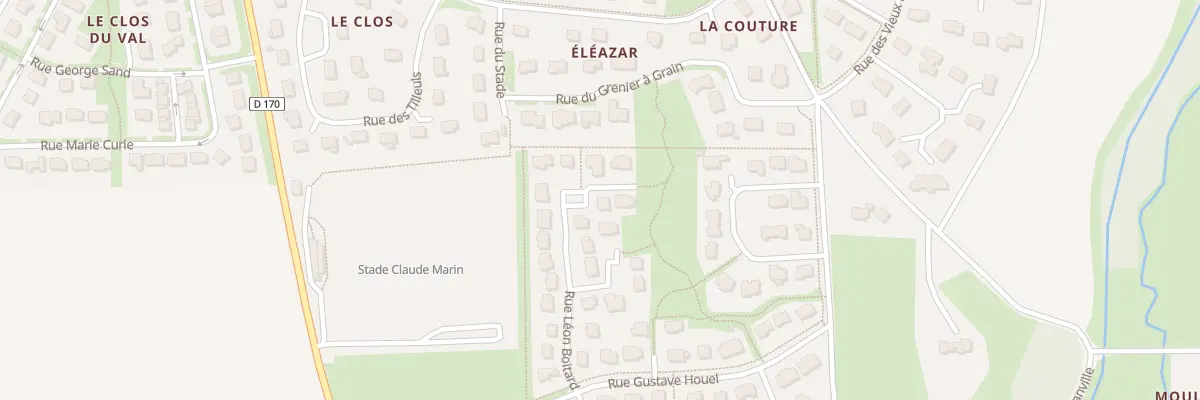Plan du 10 Rue Léon Boitard à Thaon