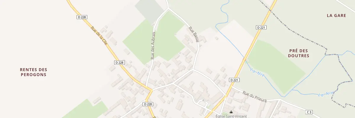 Plan du 14 Rue des Marais à Fontenet
