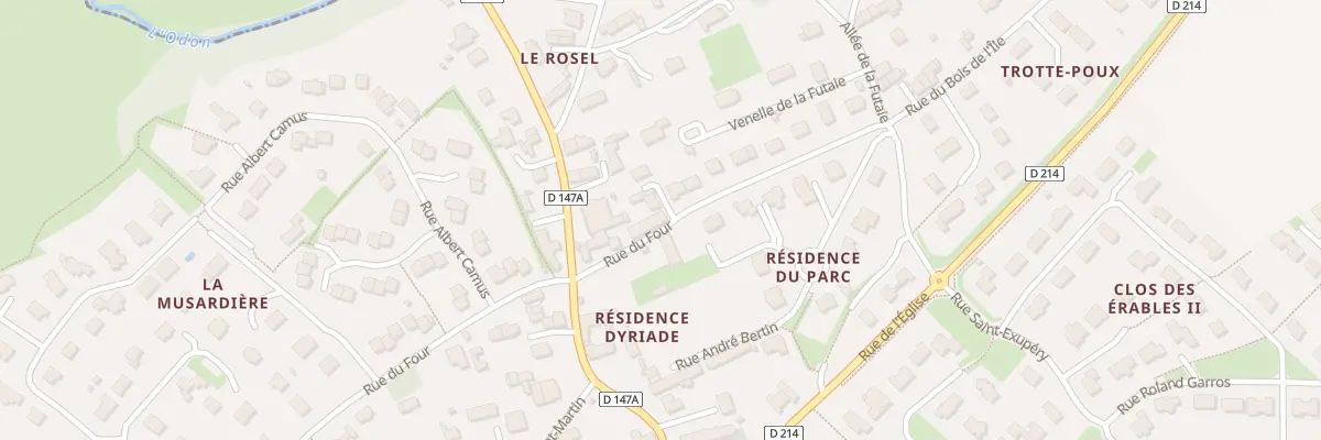 Plan du 27 Rue du Four à Fontaine-Étoupefour