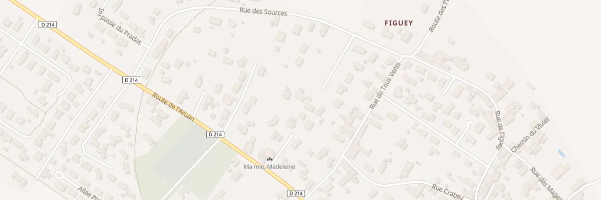 Plan du 9 Imp des Acacias à Beautiran
