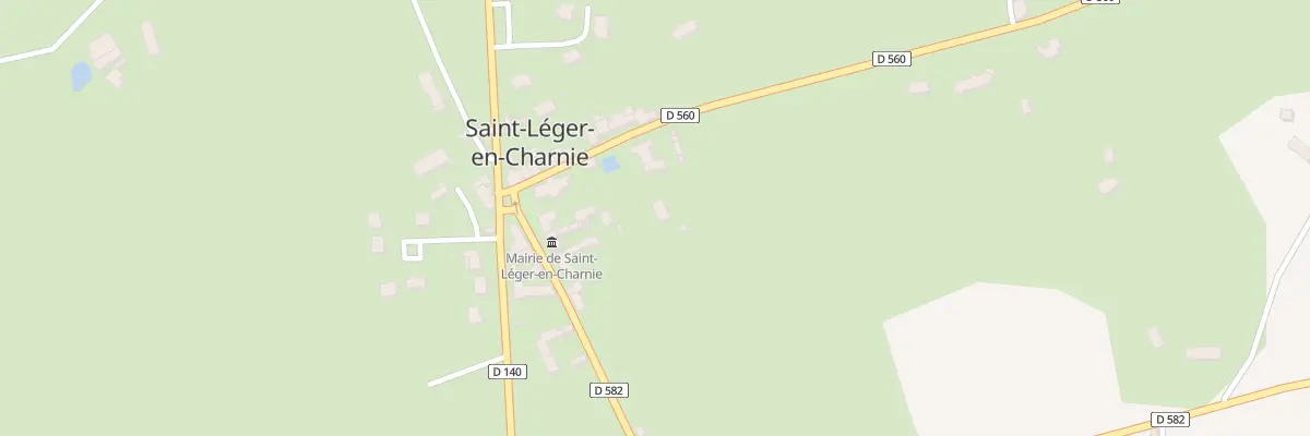 Plan du 7 Rte de Saint-Jean-sur-Erve à Saint-Léger