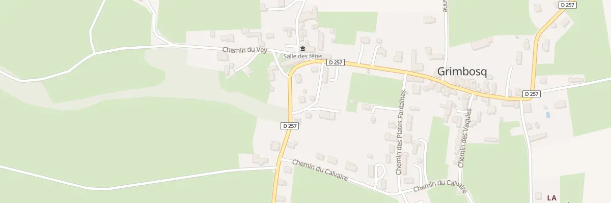 Plan du 23 Imp du Lavoir à Grimbosq