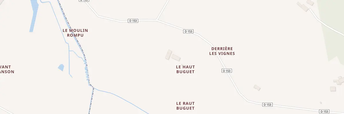 Plan du 5040 Le Haut Buguet à Villexavier