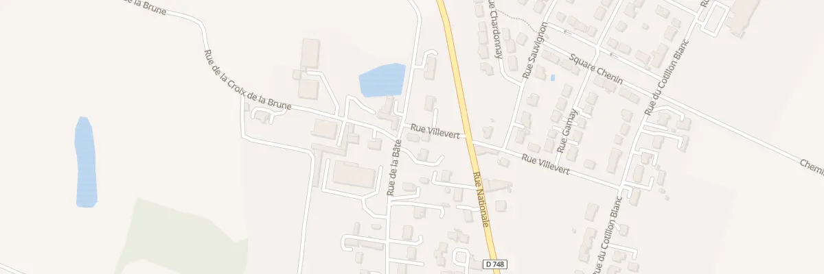 Plan du 28 Rue de la Bâte à Terranjou
