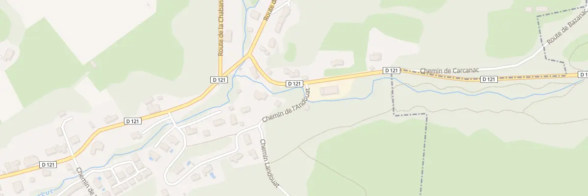 Plan du 39 Che de l’Andouat à Cambes