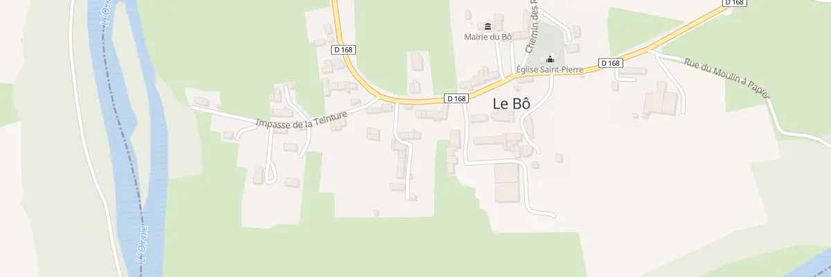 Plan du 5 Imp Henri Thomas au Bô