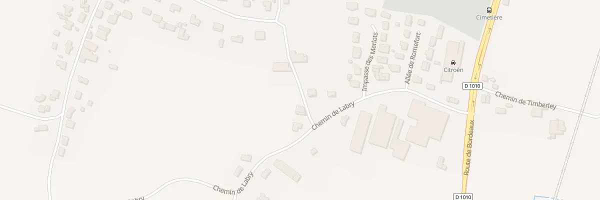 Plan du 30 Che de Romefort à Saint-André-de-Cubzac