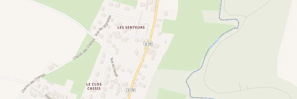 Plan du 22 Rue du Val de Douet à Fontaine-Henry