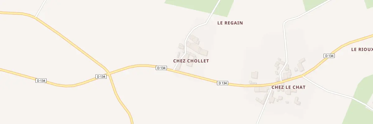 Plan du 1 Rte de Chez Chollet à Bercloux