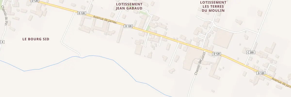 Plan du 5055 Le Bourg Sud à Sainte-Même