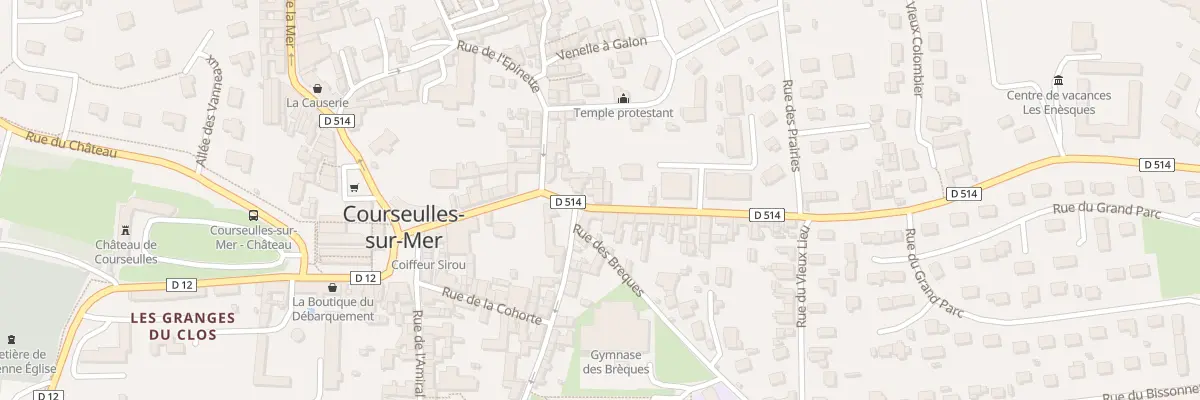 Plan du 7B Rue Emile Héroult à Courseulles-sur-Mer