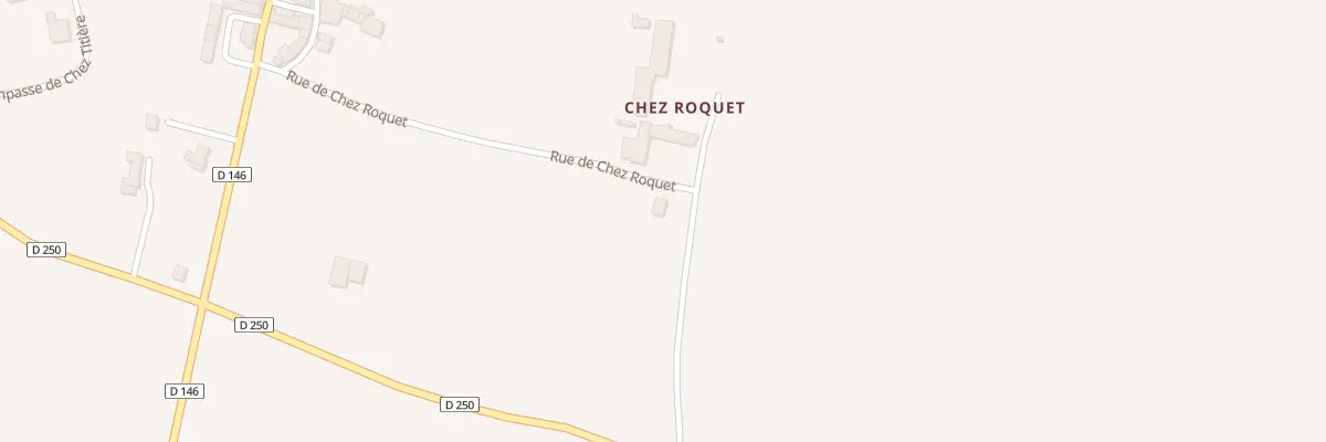 Plan du 13 Rte de Chez Roquet à Chadenac