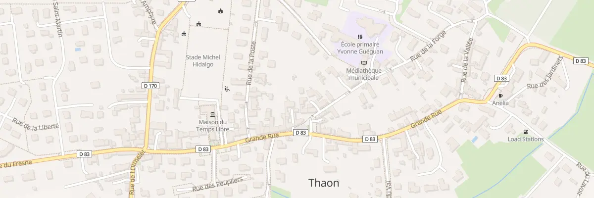 Plan du 5 Pl de la Criée à Thaon