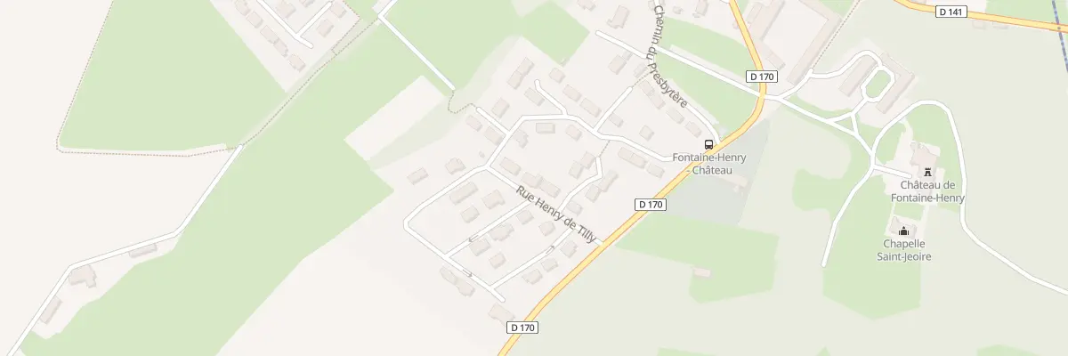 Plan du 6 Rue Henry de Tilly à Fontaine-Henry