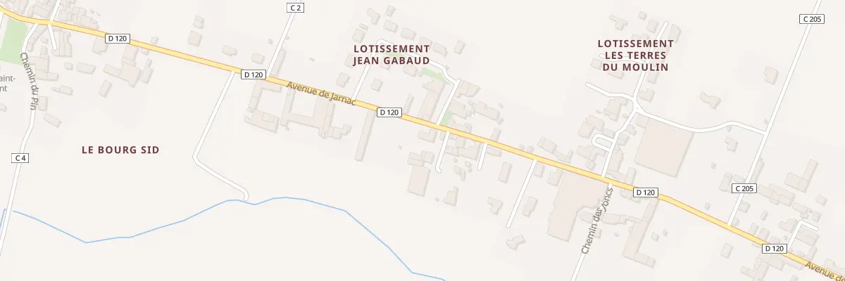 Plan du 5050 Le Bourg Sud à Sainte-Même