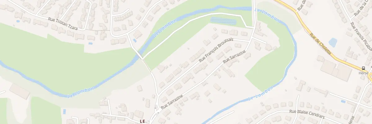 Plan du 15 Rue François Broussais à Niort