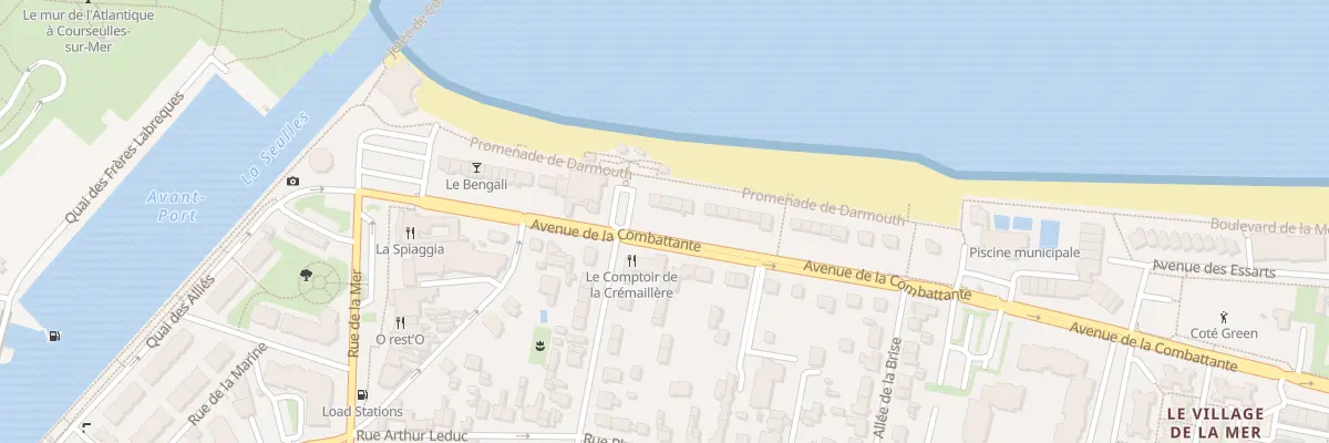 Plan du 29 Av de la Combattante à Courseulles-sur-Mer