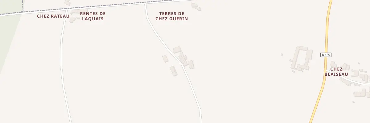 Plan du 19 Chez Guerin à Chérac