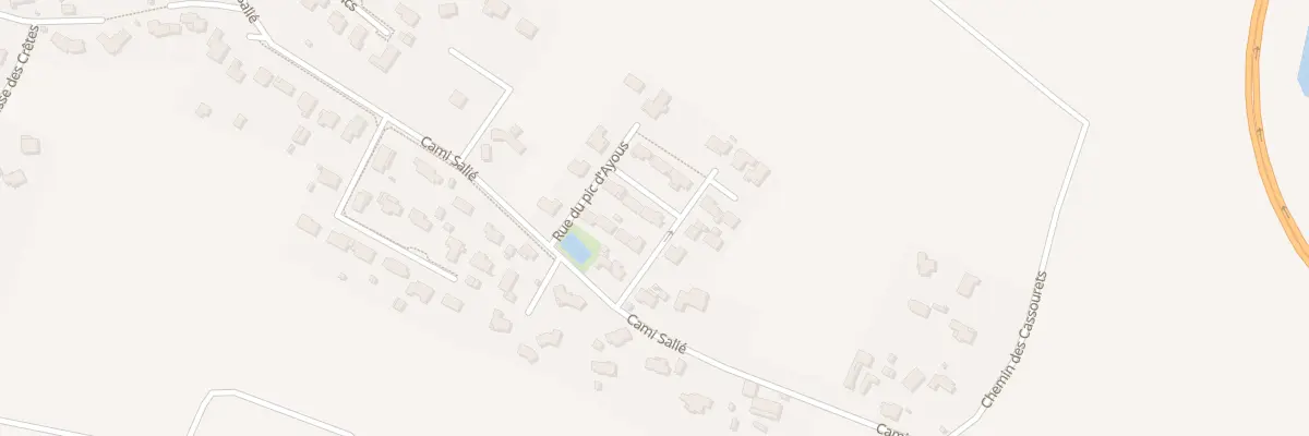 Plan du 9 Rue du Pic D’Ayous à Poey-de-Lescar