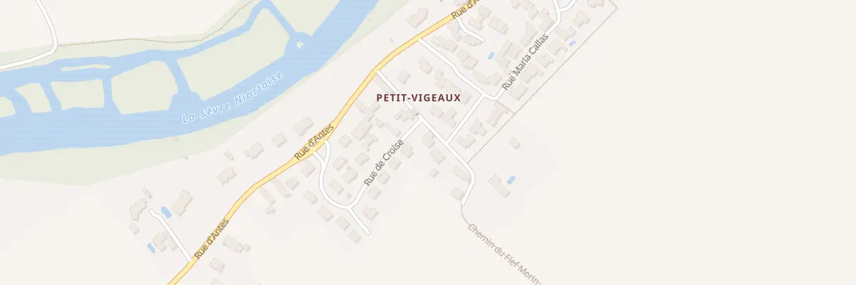 Plan du 6 Che du Fief Morin à Niort