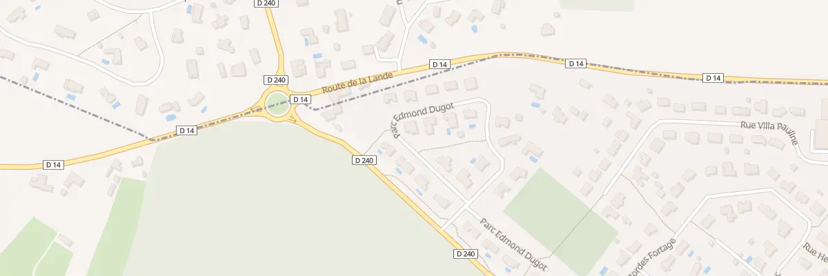 Plan du 26 Lot Le Parc Edmond Dugot à Camblanes-et-Meynac