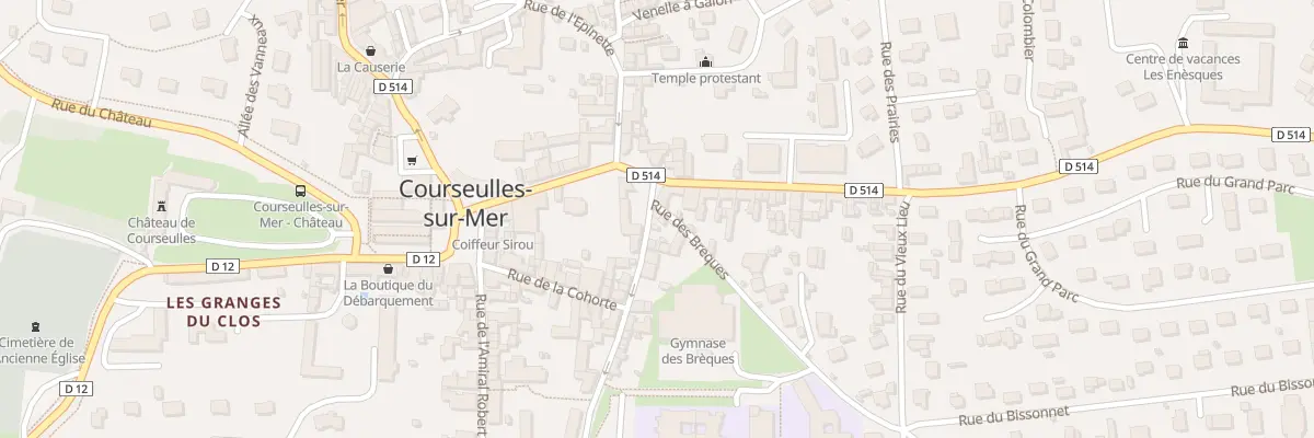 Plan du 3 Rue du Docteur Tourmente à Courseulles-sur-Mer