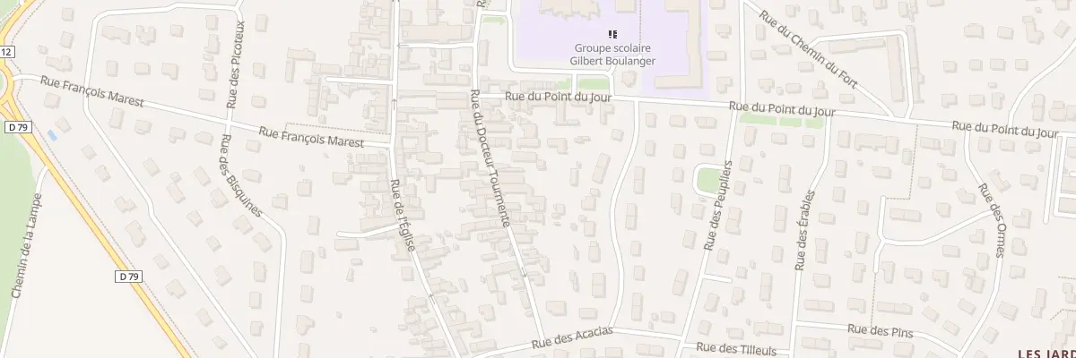 Plan du 37 Rue du Docteur Tourmente à Courseulles-sur-Mer
