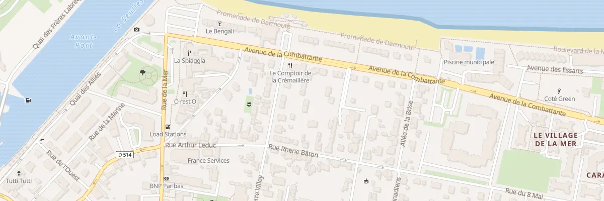Plan du 36 Rue Pierre Villey à Courseulles-sur-Mer