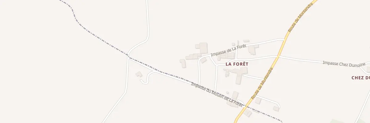 Plan du 5137 La Foret à Rouffignac