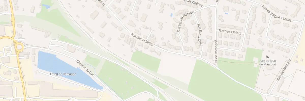 Plan du 66 Rue des Pélerins à Niort