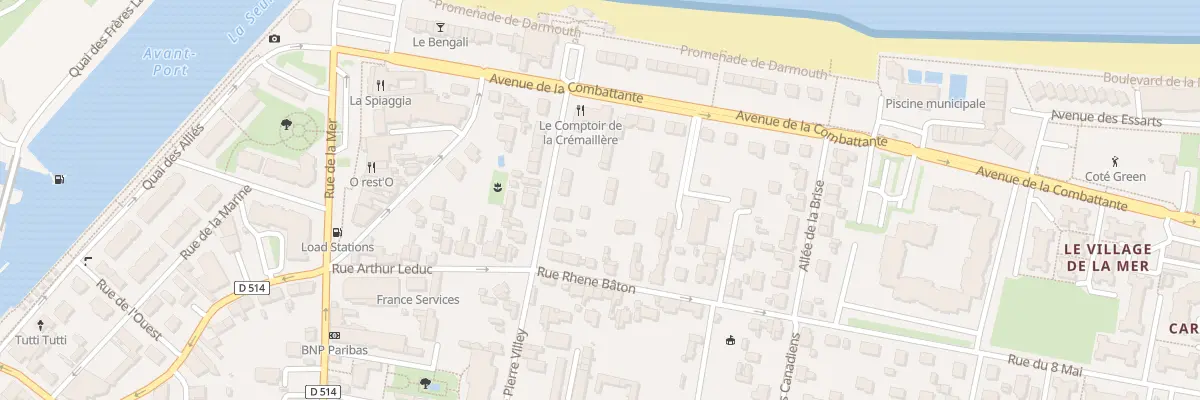 Plan du 34 Rue Pierre Villey à Courseulles-sur-Mer