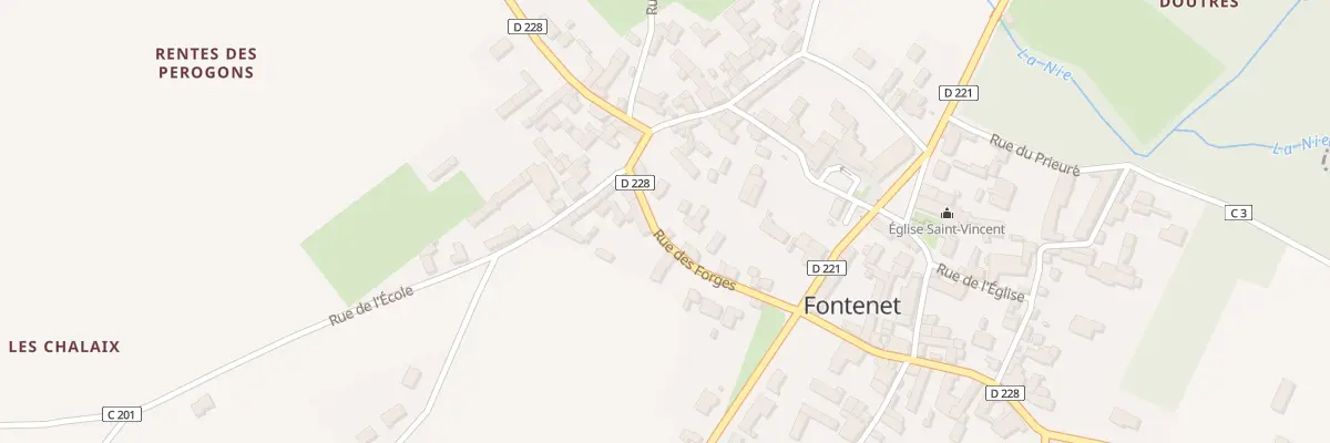 Plan du 18 Rue des Forges à Fontenet