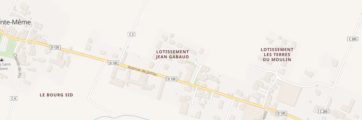 Plan du 9009 Le Plantis à Sainte-Même