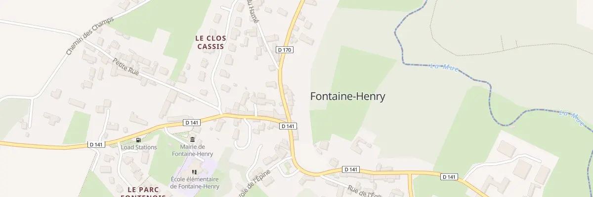 Plan du 6 Rue des Dentellières à Fontaine-Henry