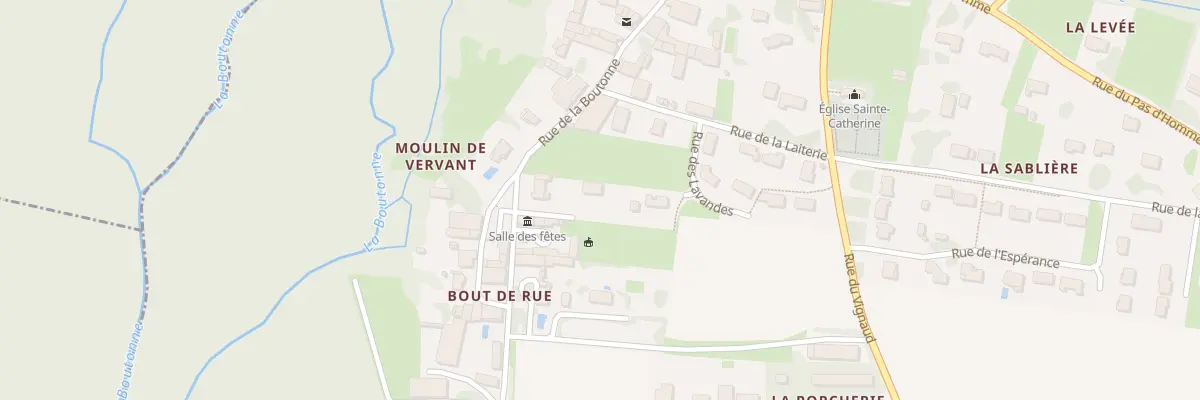 Plan du 1 Imp de la Boutonne à Vervant