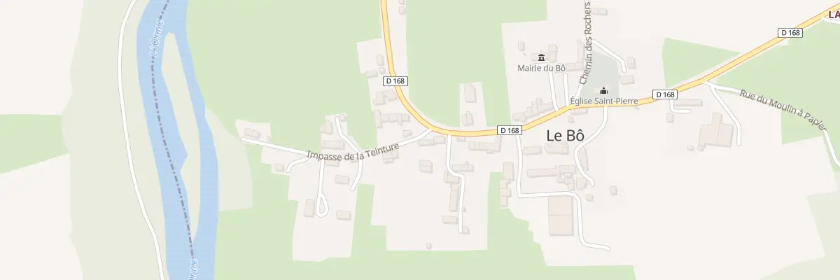 Plan du 64 Rue Louis Calbry au Bô