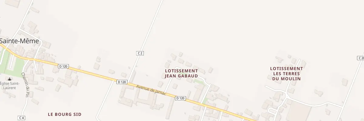 Plan du 9005 Le Plantis à Sainte-Même