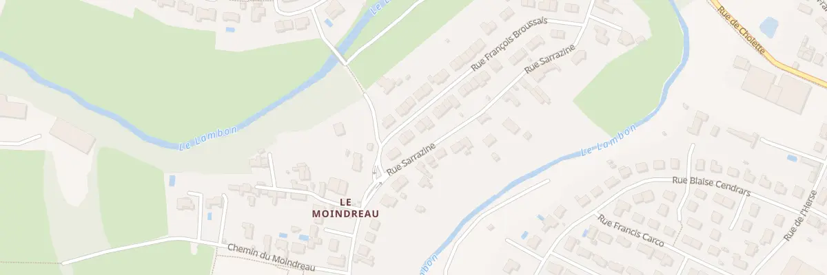 Plan du 6 Rue François Broussais à Niort