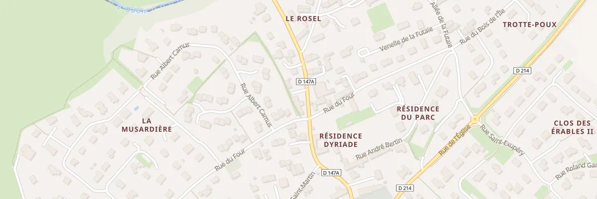 Plan du 9 Rue aux Hervieu à Fontaine-Étoupefour