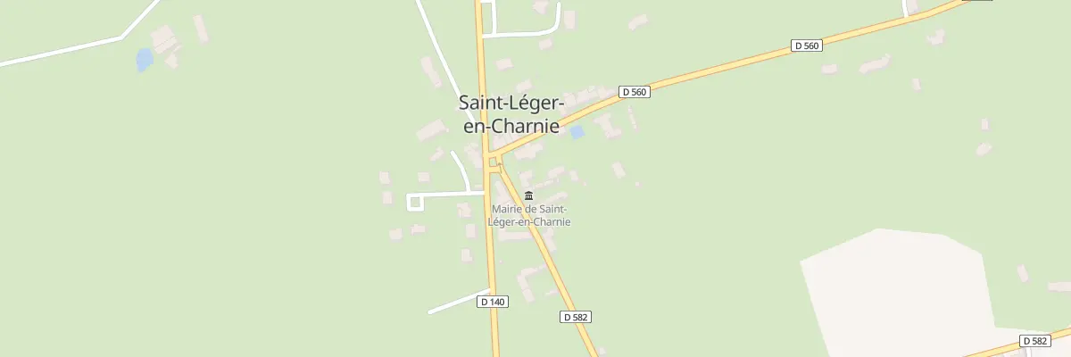 Plan du 1 Rte de Saint-Jean-sur-Erve à Saint-Léger