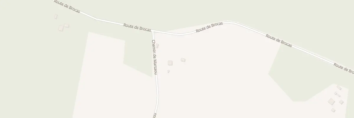 Plan du 795 Rte de Brocas à Maillères