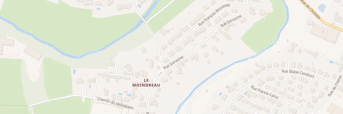 Plan du 4 Rue François Broussais à Niort