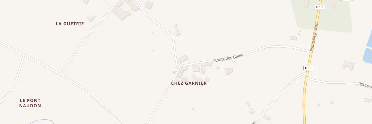 Plan du 12 Rte des Geais à Saint-Simon-de-Bordes